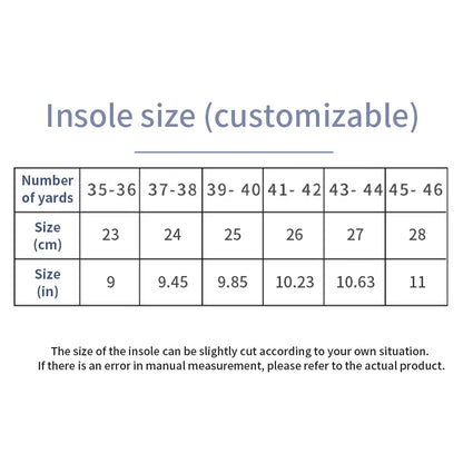 4D Sport Insole Super Soft Shoes Sole Pads for Feet Shock Absorption Baskets Shoe Sole Arch Support Orthopedic Inserts