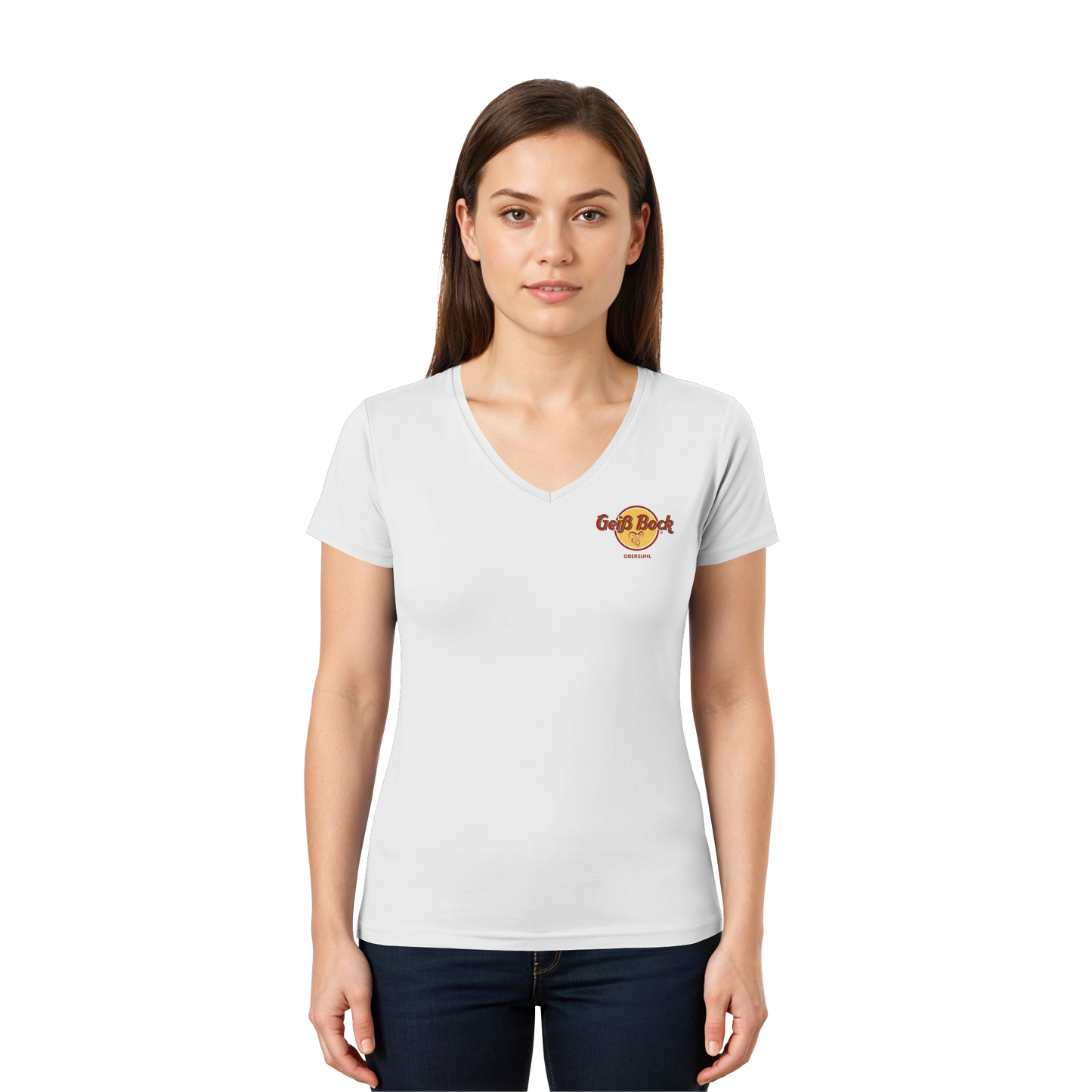 T-Shirt V Neck - Ladies V-Neck Shirt